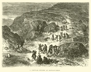 Ein beliebtes Picknick in Sacsahuaman